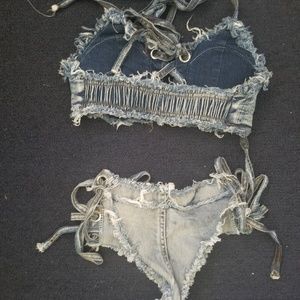 Swim - Denim 2pc bikini Swim - Denim 2pc bikini